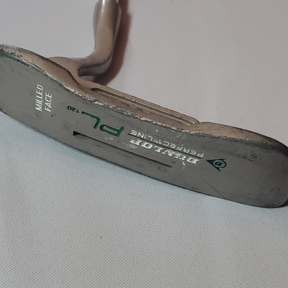 Dunlop Perfect Line PL 120 Milled Face Golf Putter Right Hand Steel Shaft Blade
